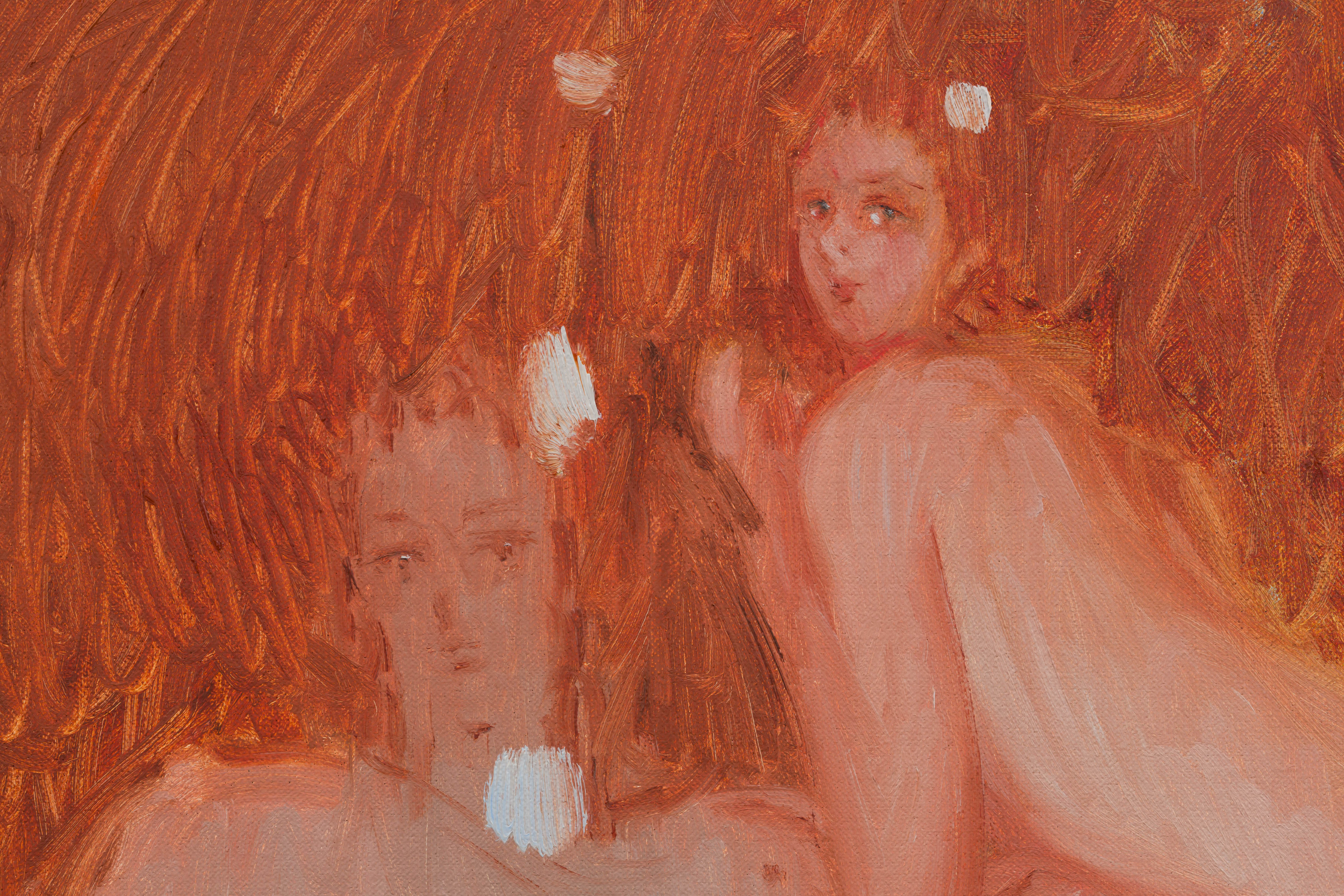 Sofia Mitsola Dandelions2024 Oil on linen 70 x 90 cm 27 1/2 x 35 3/8 in