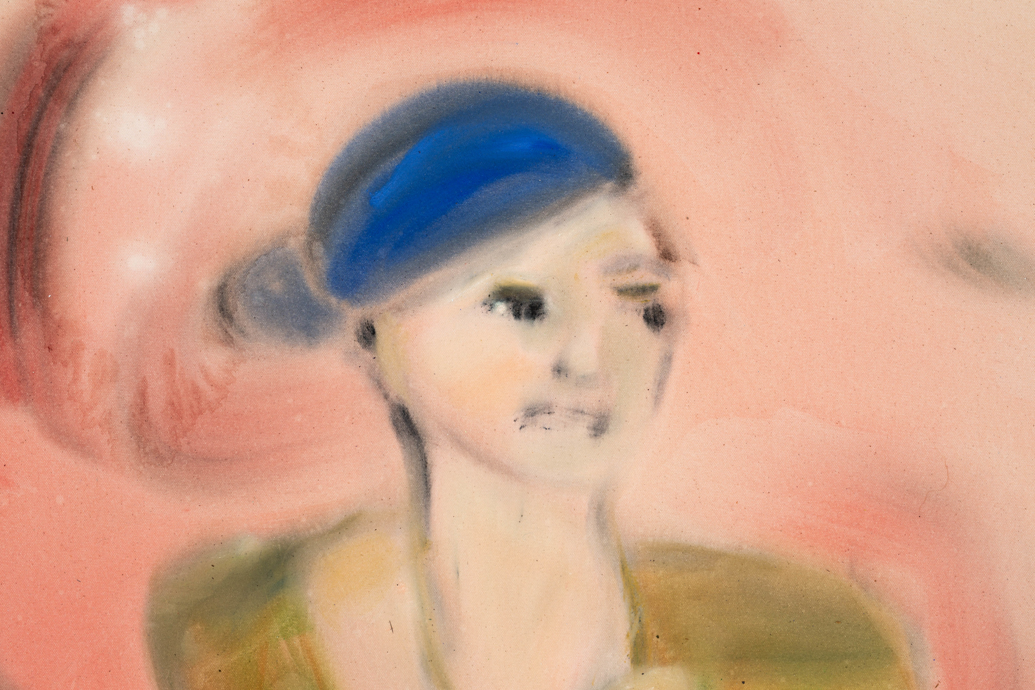 Sophie von Hellermann The Boy2021 Acrylic on canvas 150 x 130 cm 59 1/8 x 51 1/8 in