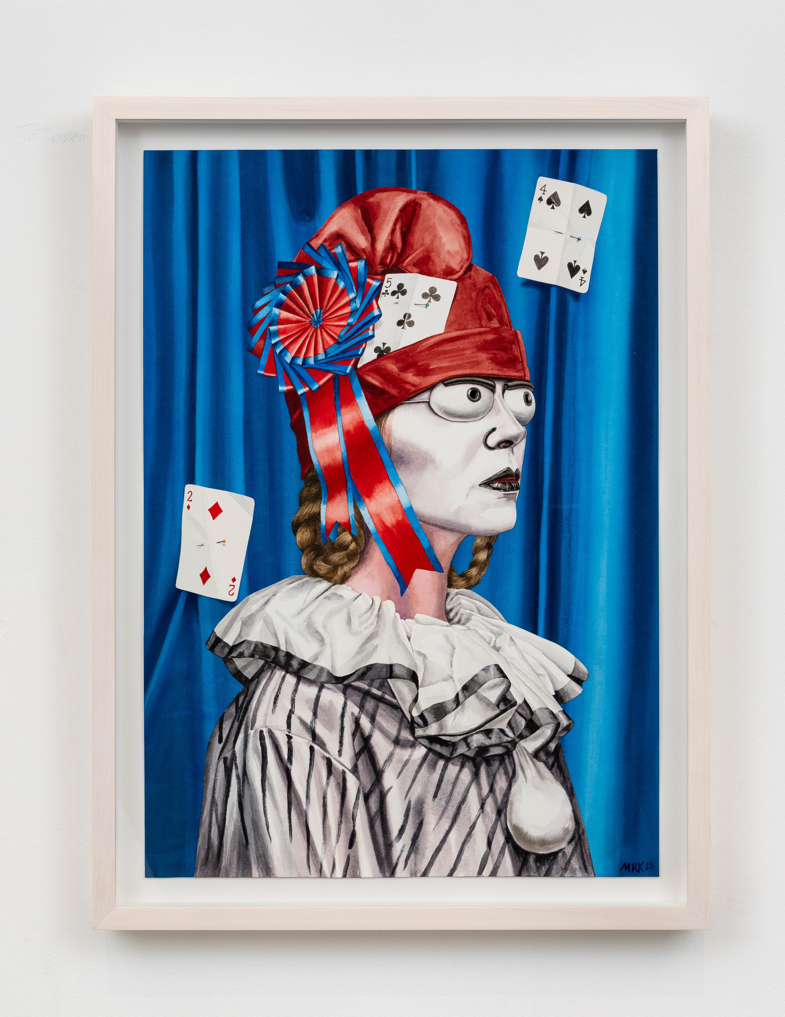 Mary Reid Kelley & Patrick Kelley Septembrist2023 Watercolour, goache, and acrylic on collaged paper Unframed: 61 x 43.2 cm 24...