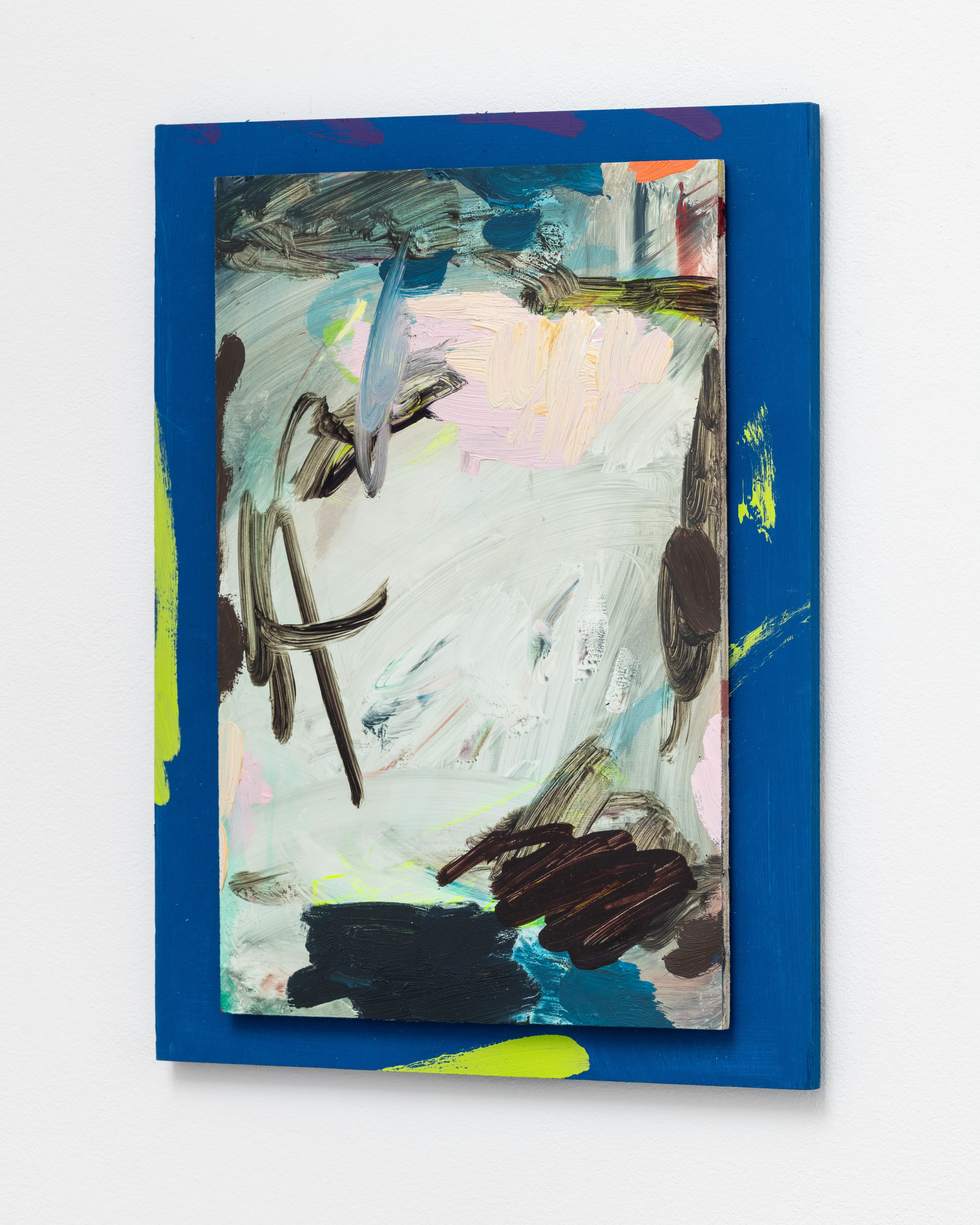 Mary Ramsden Icon 62019 Oil on Board 33.9 x 26.2 cm 13 3/8 x 10 1/4 in