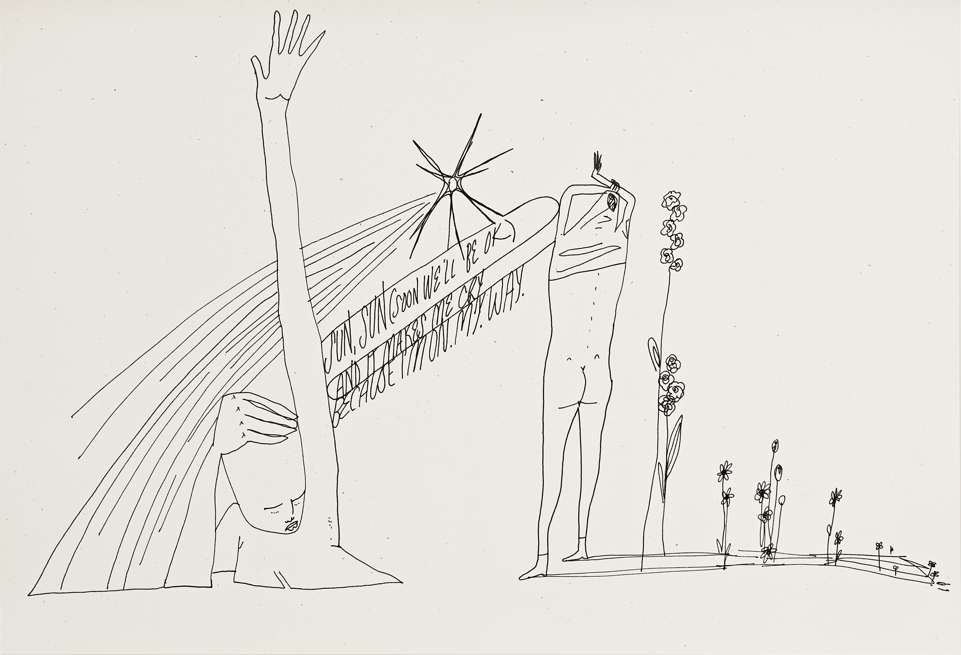 Christina Quarles, Sun (Soon We'll Be Okay), 2021