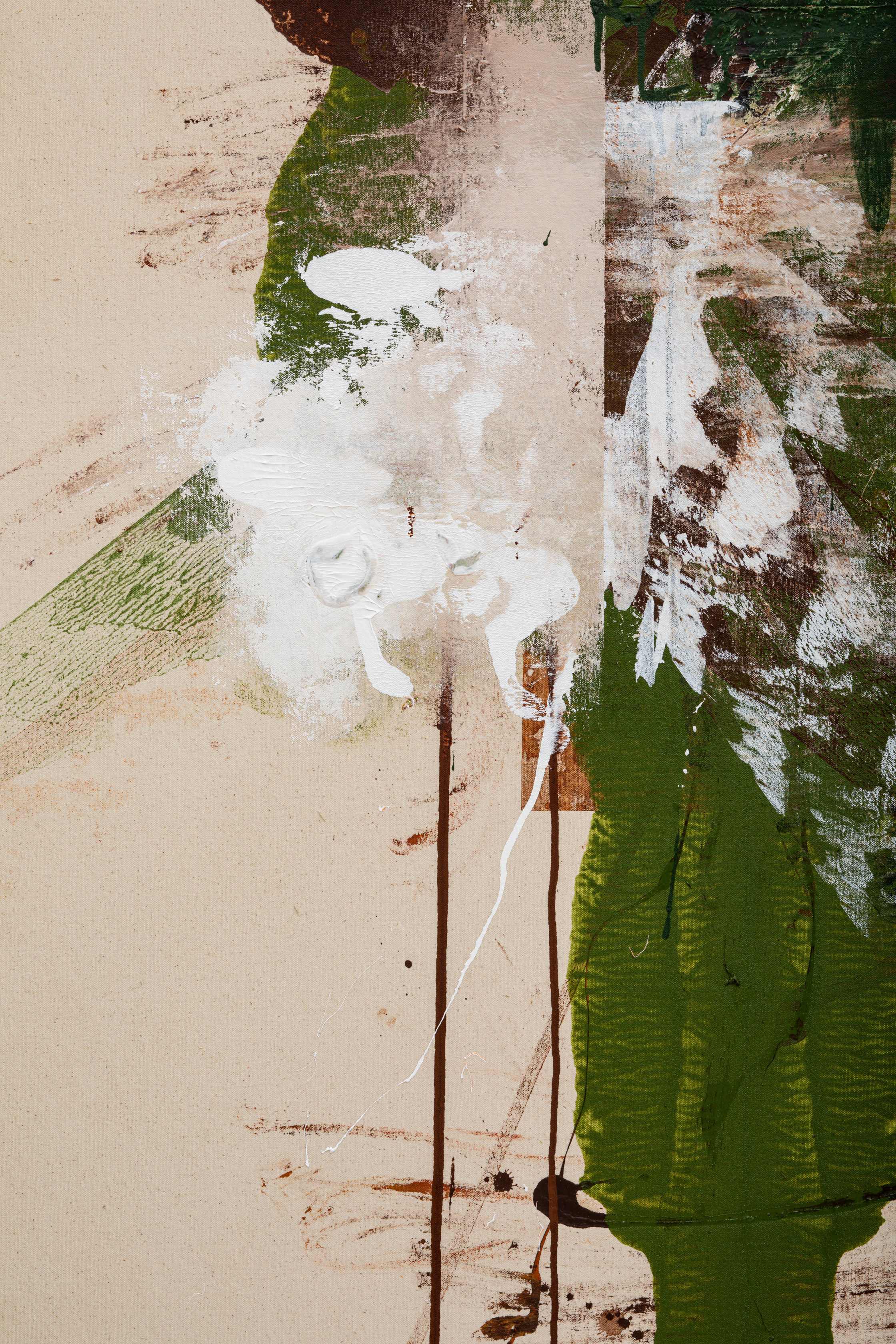 Elizabeth Neel Things About April2023 Acrylic on canvas 198.1 x 147.3 cm