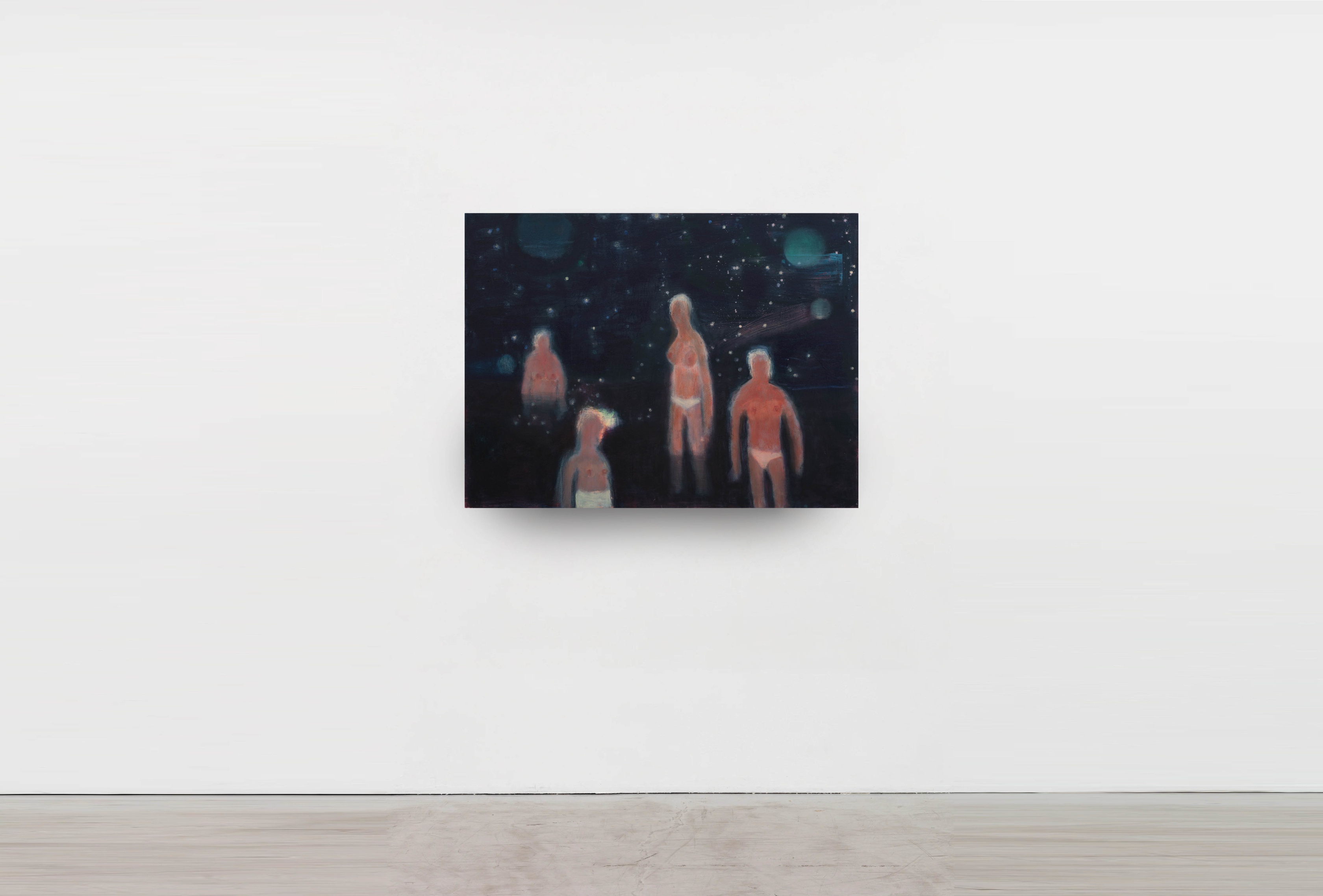 Katherine Bradford Stars in the Sea2023 Acrylic on canvas 91.4 x 121.9 cm 36 x 48 in