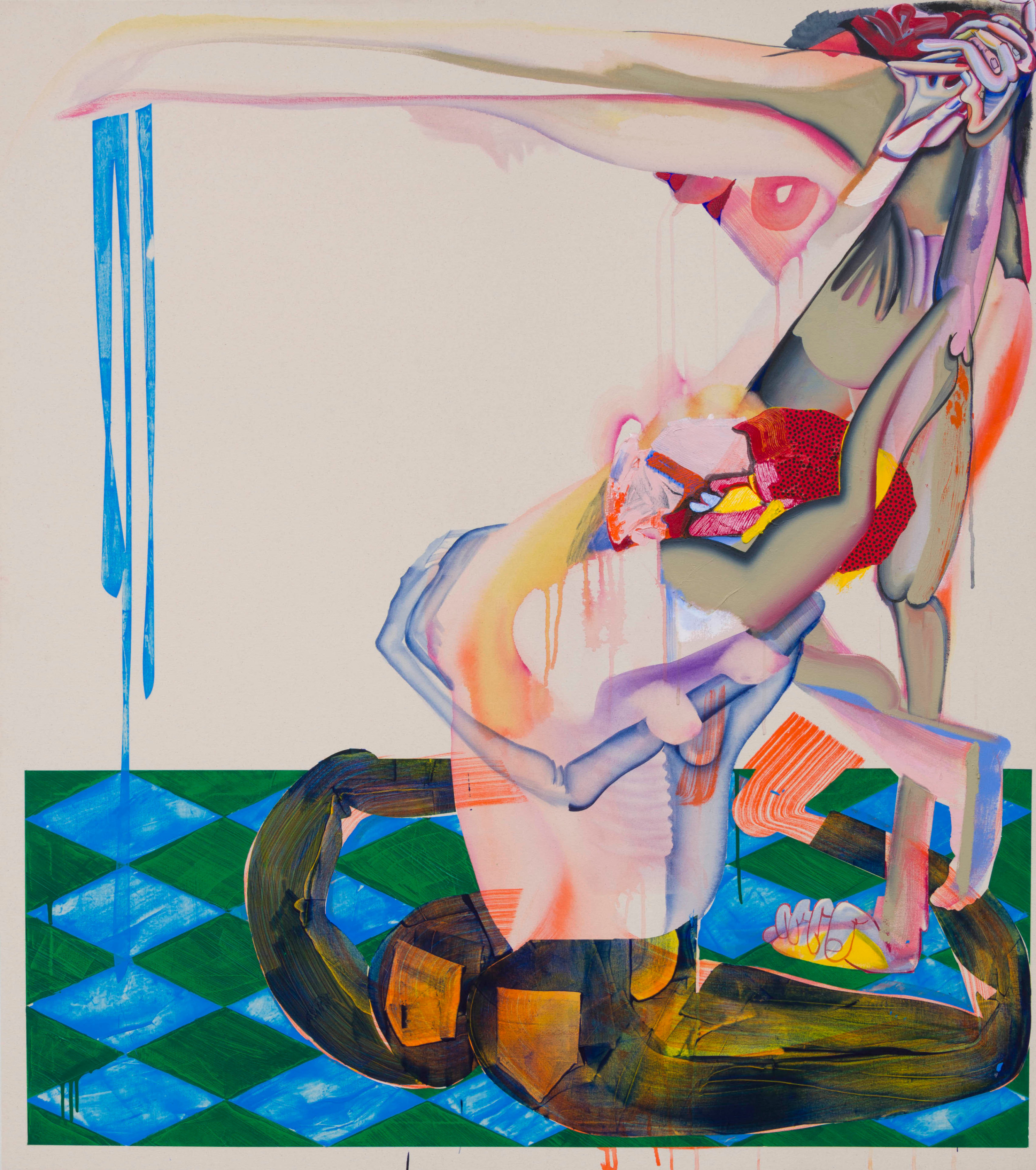 Christina Quarles, Are Hands, Are Tied (Our Hands, We Tried), 2018