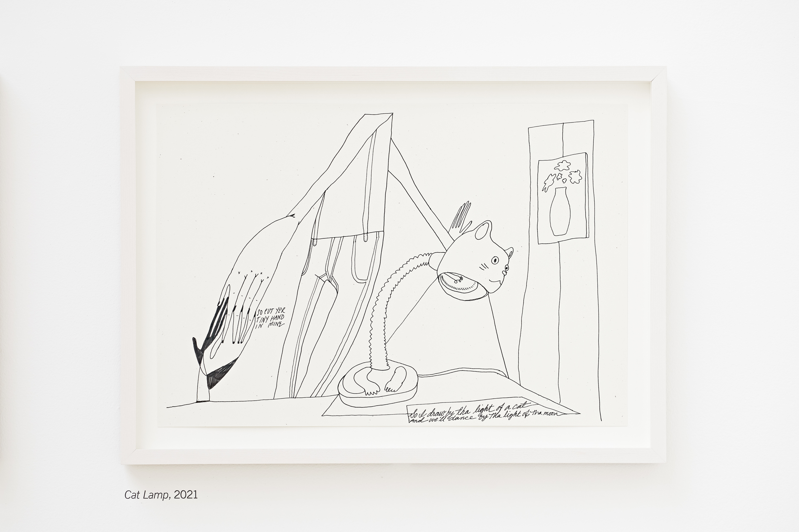 Christina Quarles, Cat Lamp, 2021