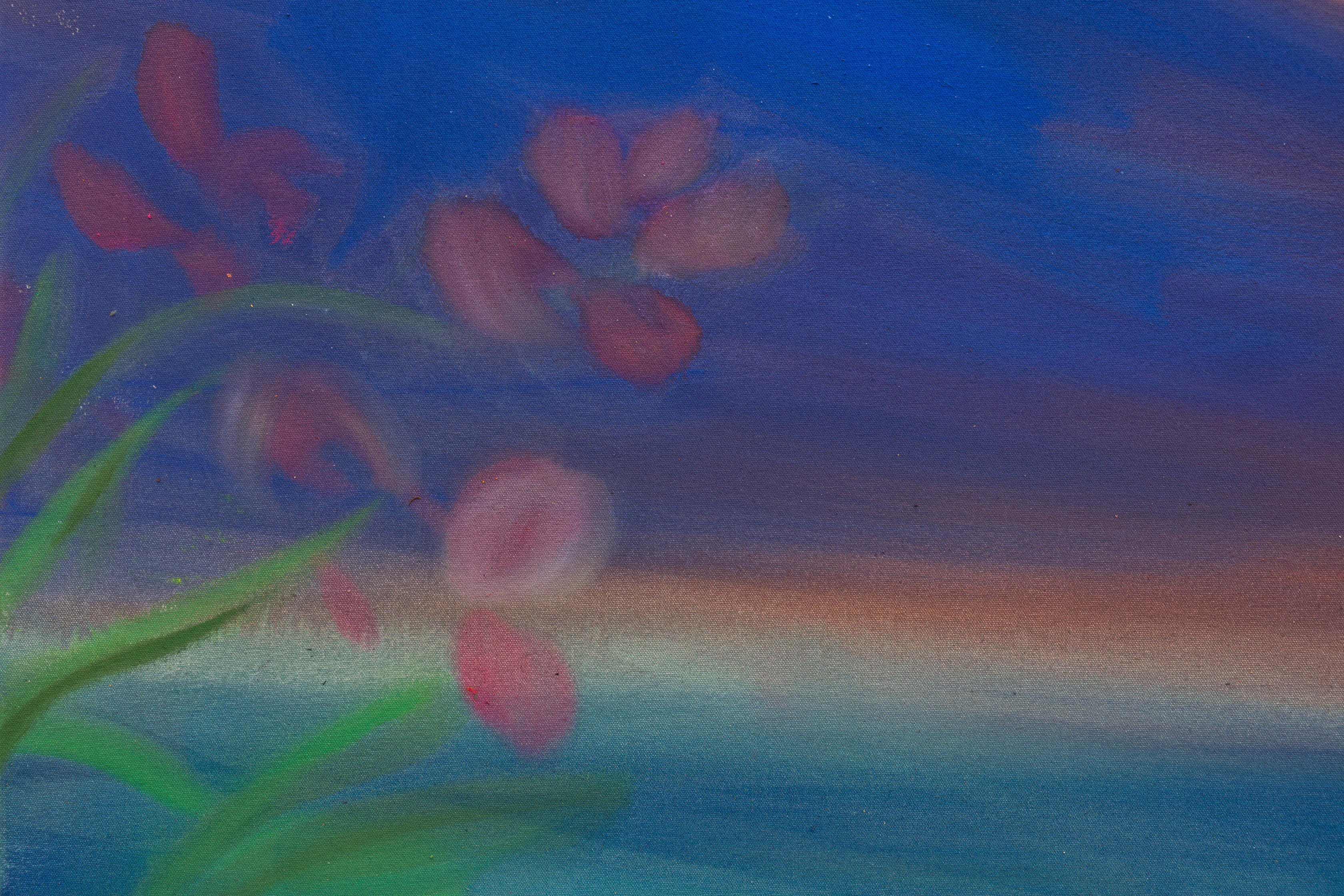 Sophie von Hellermann Surf School2022 Acrylic on canvas 180 x 230 cm 70 7/8 x 90 1/2 in