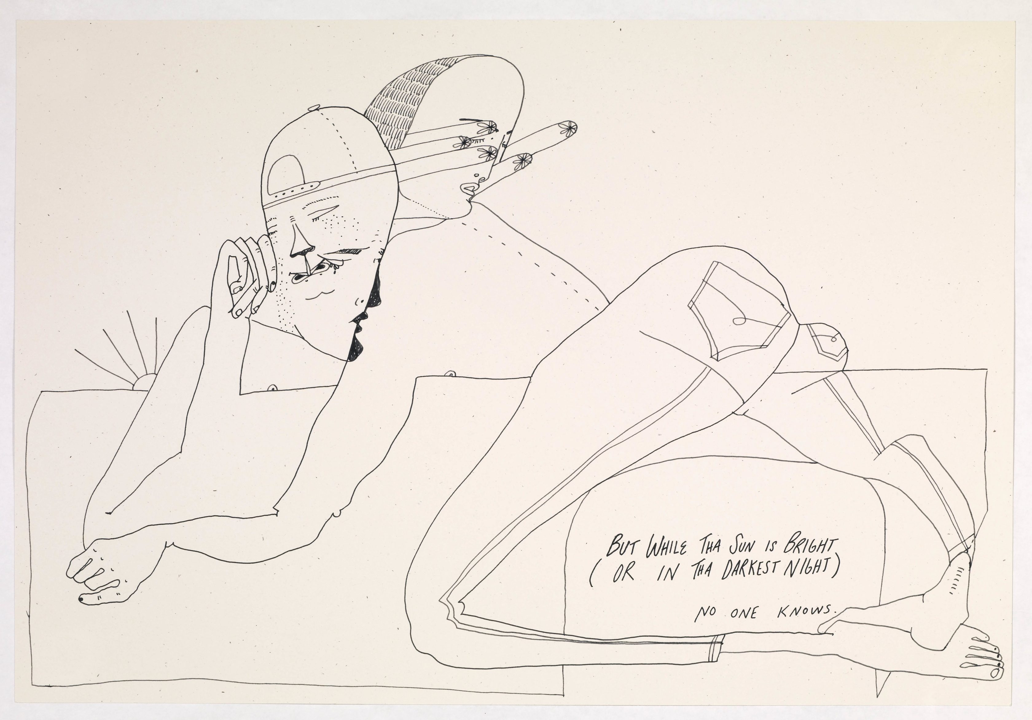 Christina Quarles, No One Knows, 2019