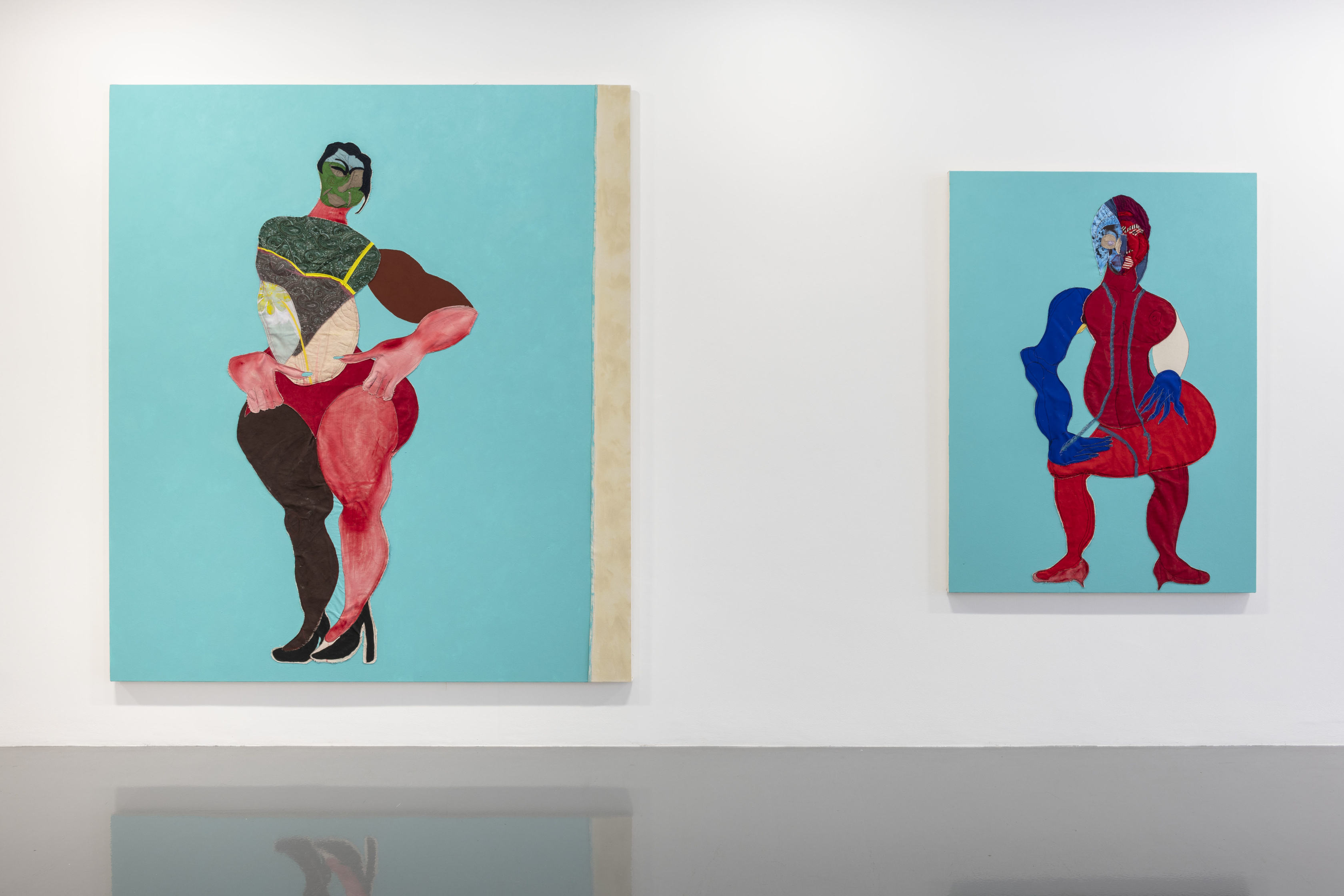 Tschabalala Self: Thigh High, Pilar Corrias, London, 2 October - 9 November 2019