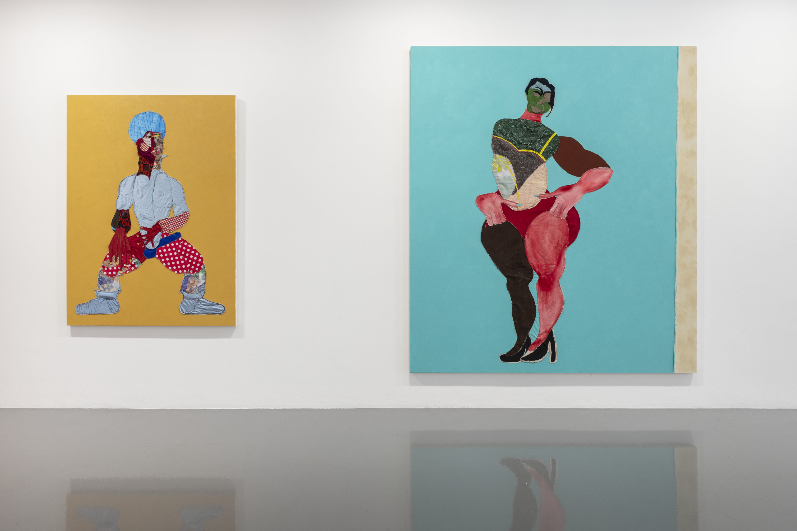 Tschabalala Self: Thigh High, Pilar Corrias, London, 2 October - 9 November 2019