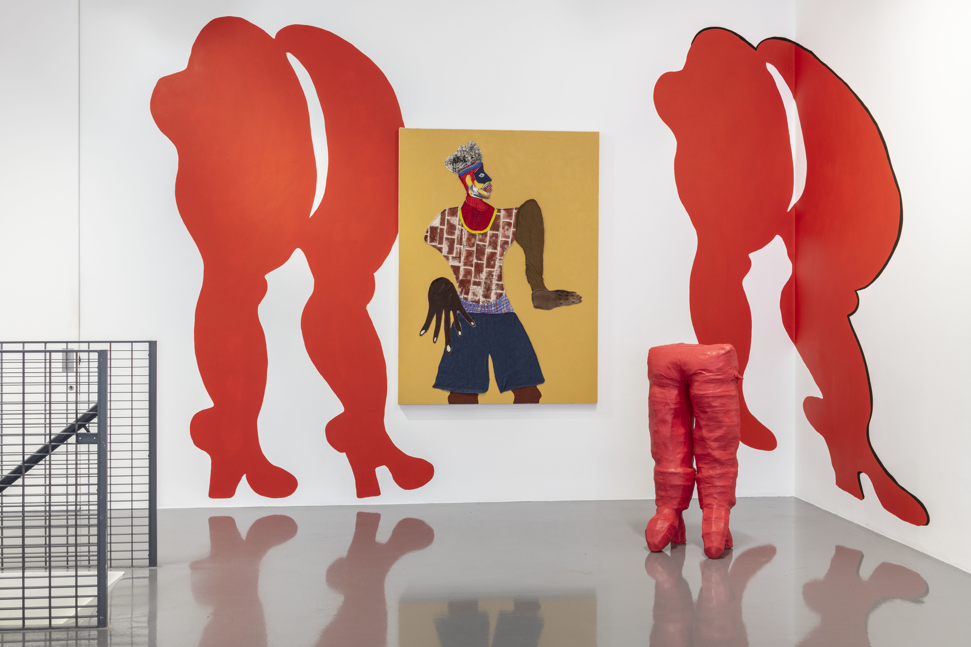 Tschabalala Self: Thigh High, Pilar Corrias, London, 2 October - 9 November 2019