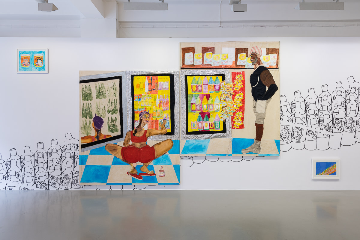 Tschabalala Self: Bodega Run, Pilar Corrias, London, 7 September - 27 September 2017