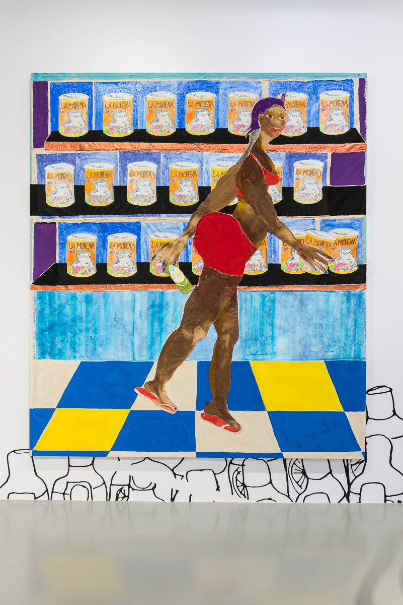 Tschabalala Self: Bodega Run, Pilar Corrias, London, 7 September - 27 September 2017