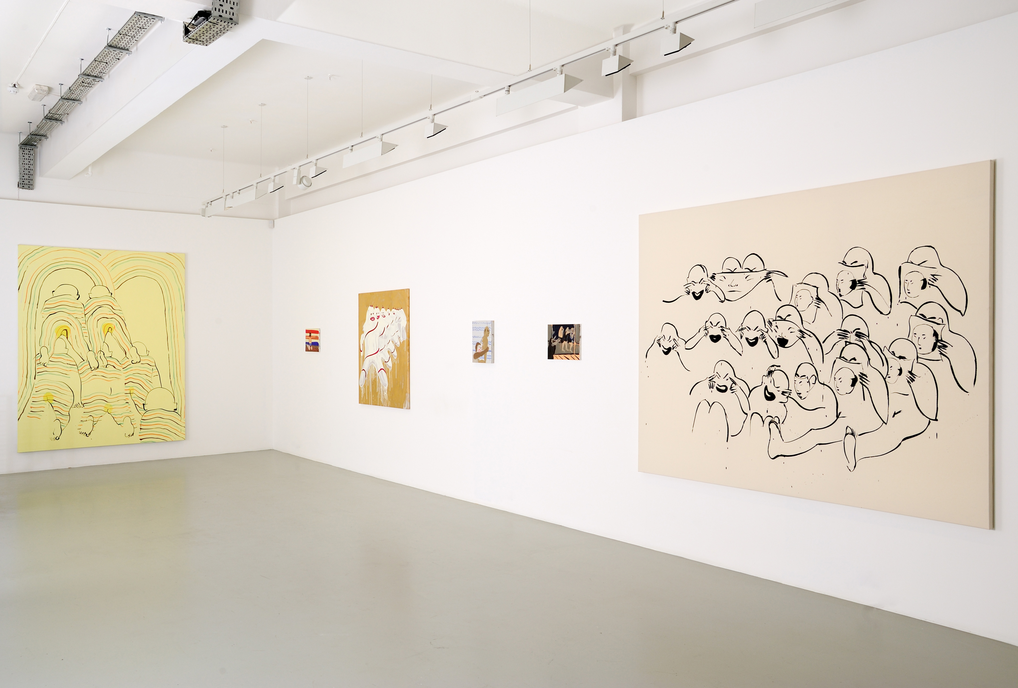 Tala Madani: Dazzle Men, Pilar Corrias, London, 15 January - 28 February 2009