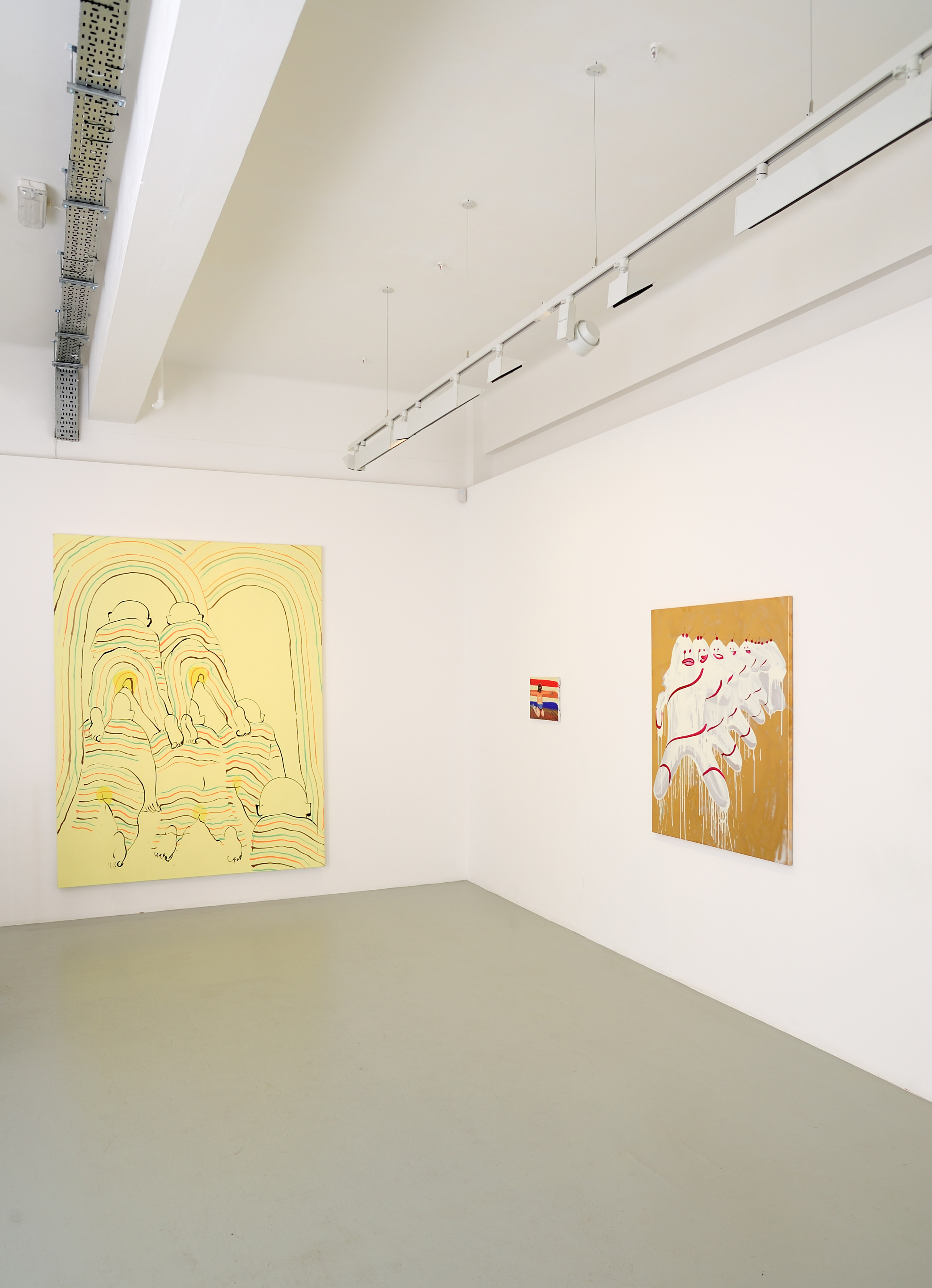 Tala Madani: Dazzle Men, Pilar Corrias, London, 15 January - 28 February 2009