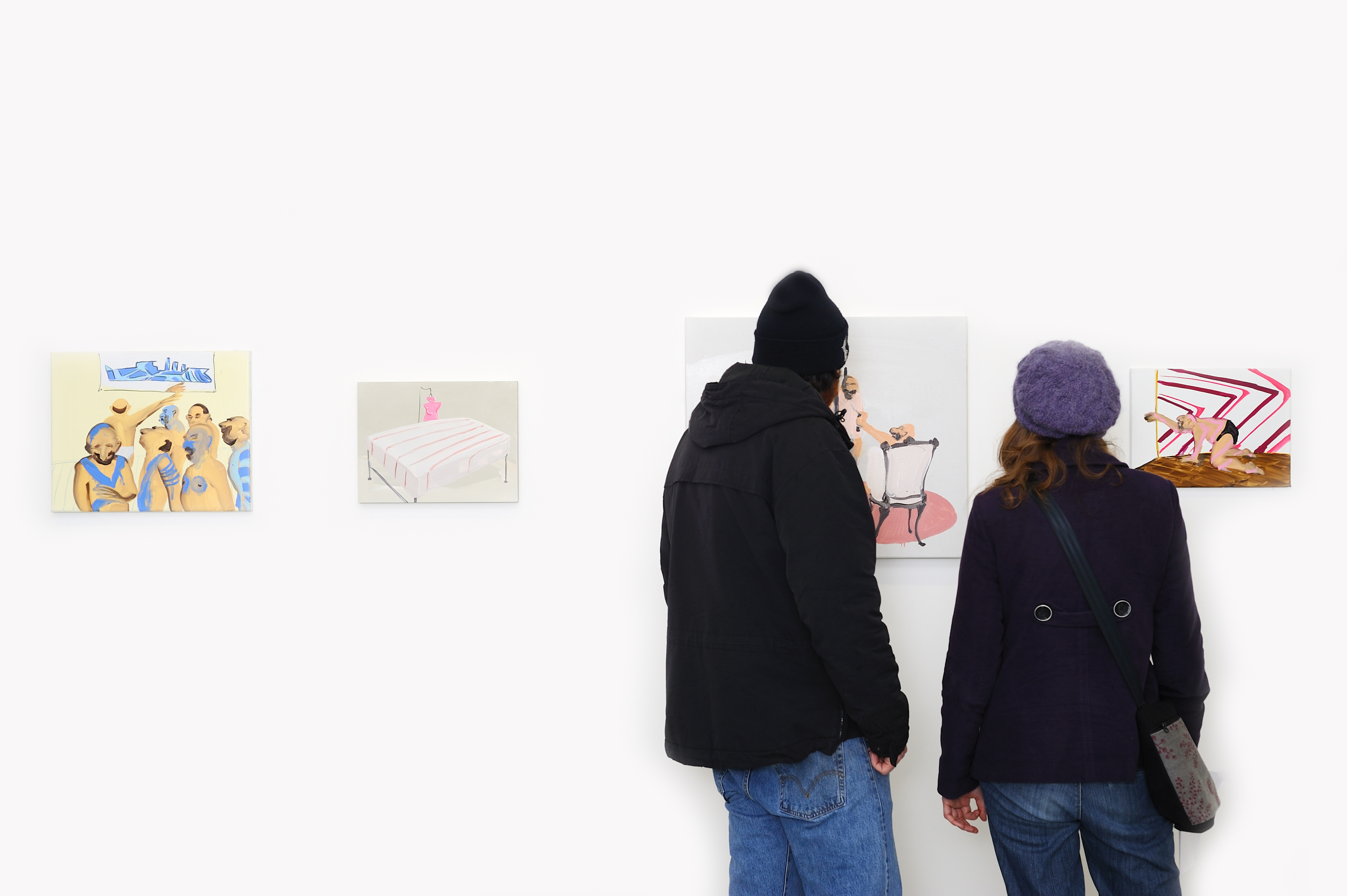 Tala Madani: Dazzle Men, Pilar Corrias, London, 15 January - 28 February 2009