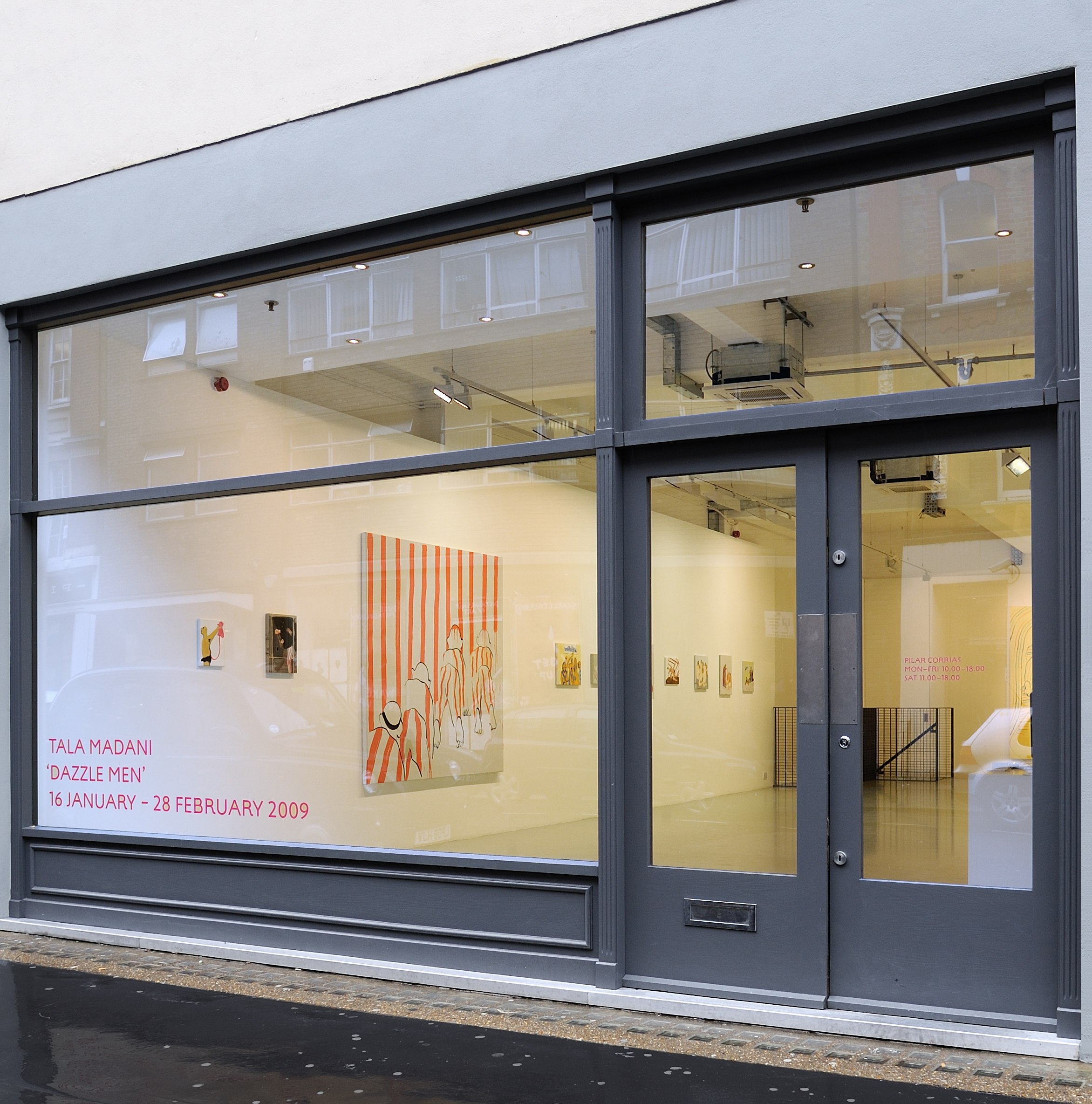 Tala Madani: Dazzle Men, Pilar Corrias, London, 15 January - 28 February 2009