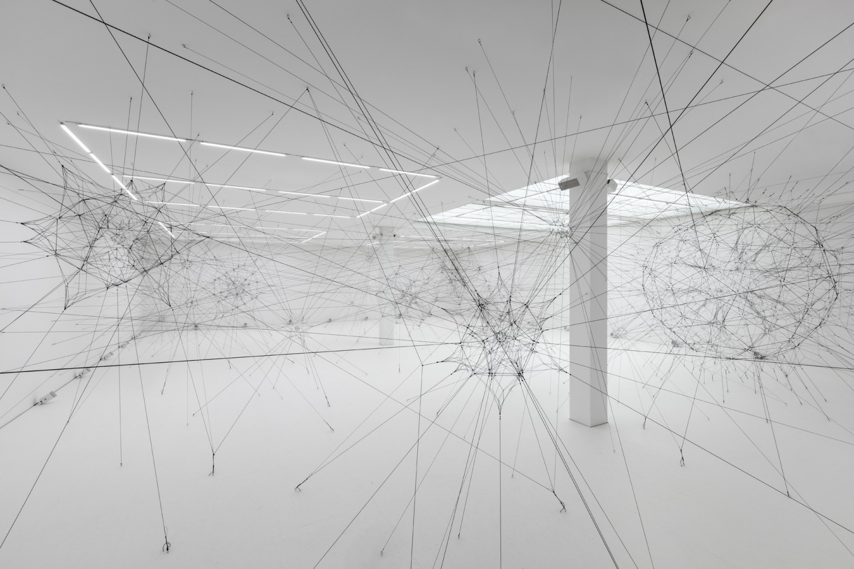 Tomás Saraceno Algo‐r(h)i(y)thms, 2018