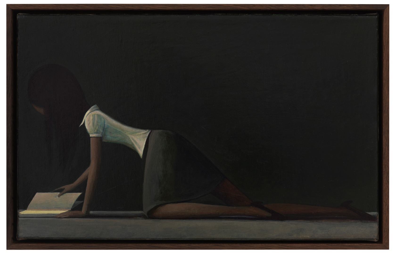 Liu Ye, Banned Book No. 4 (Homage to Balthus), 2013