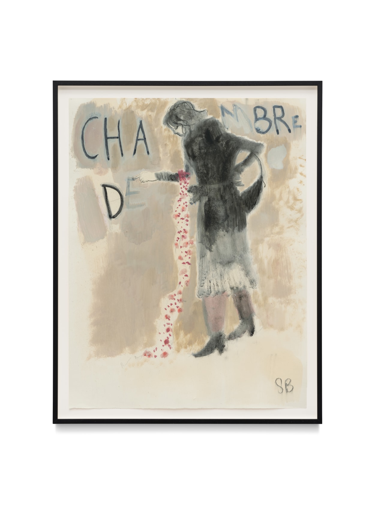 Sarah Buckner Study for Poster C.D.V.P III, 2025