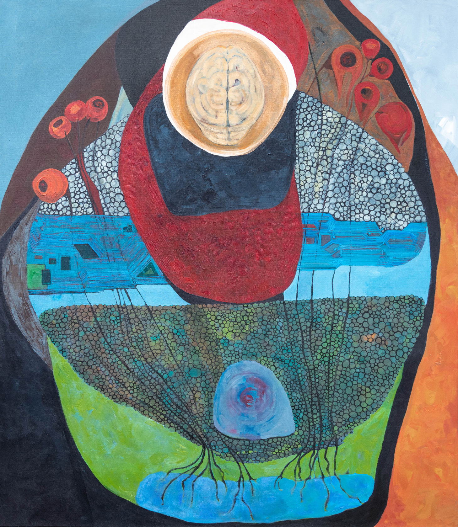 Merikokeb Berhanu, Untitled XLVIII, 2020