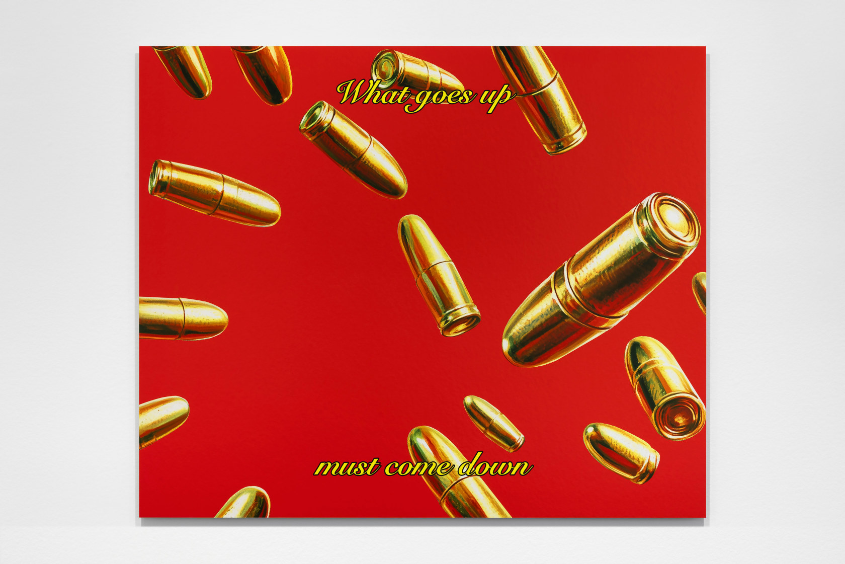 Cemile Sahin What goes up, 2025