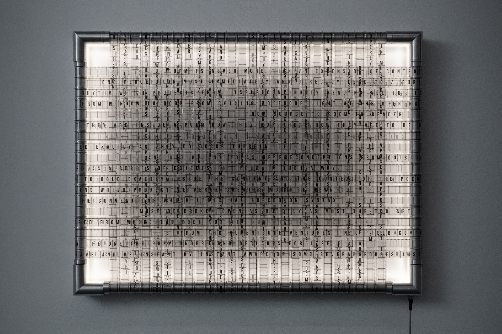 Rosa Barba, Composition in Field, 2022