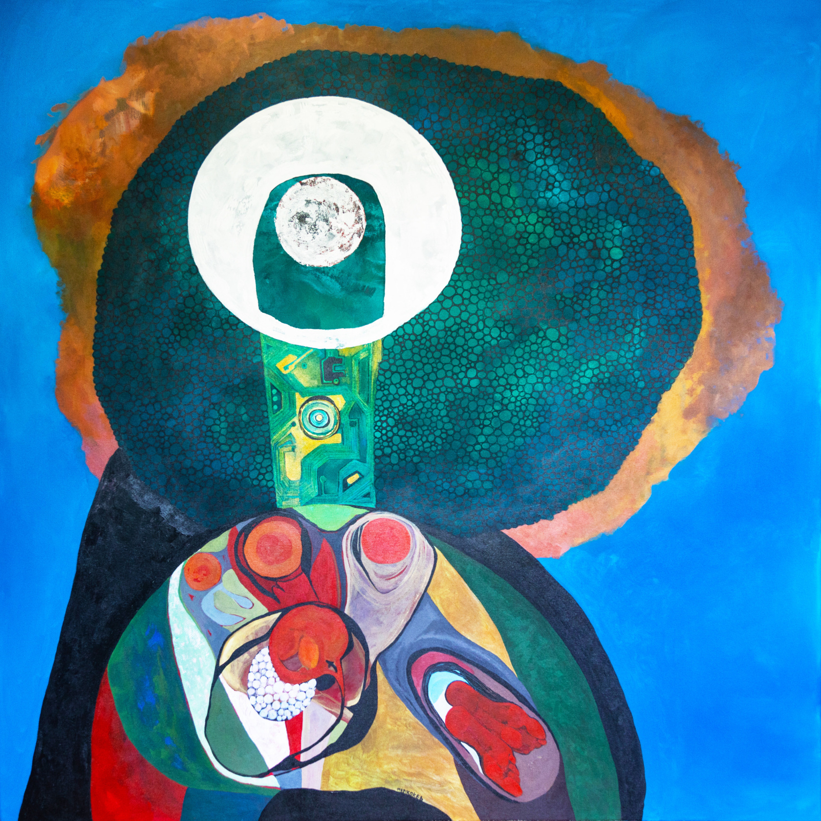 Merikokeb Berhanu, Untitled LVI, 2021