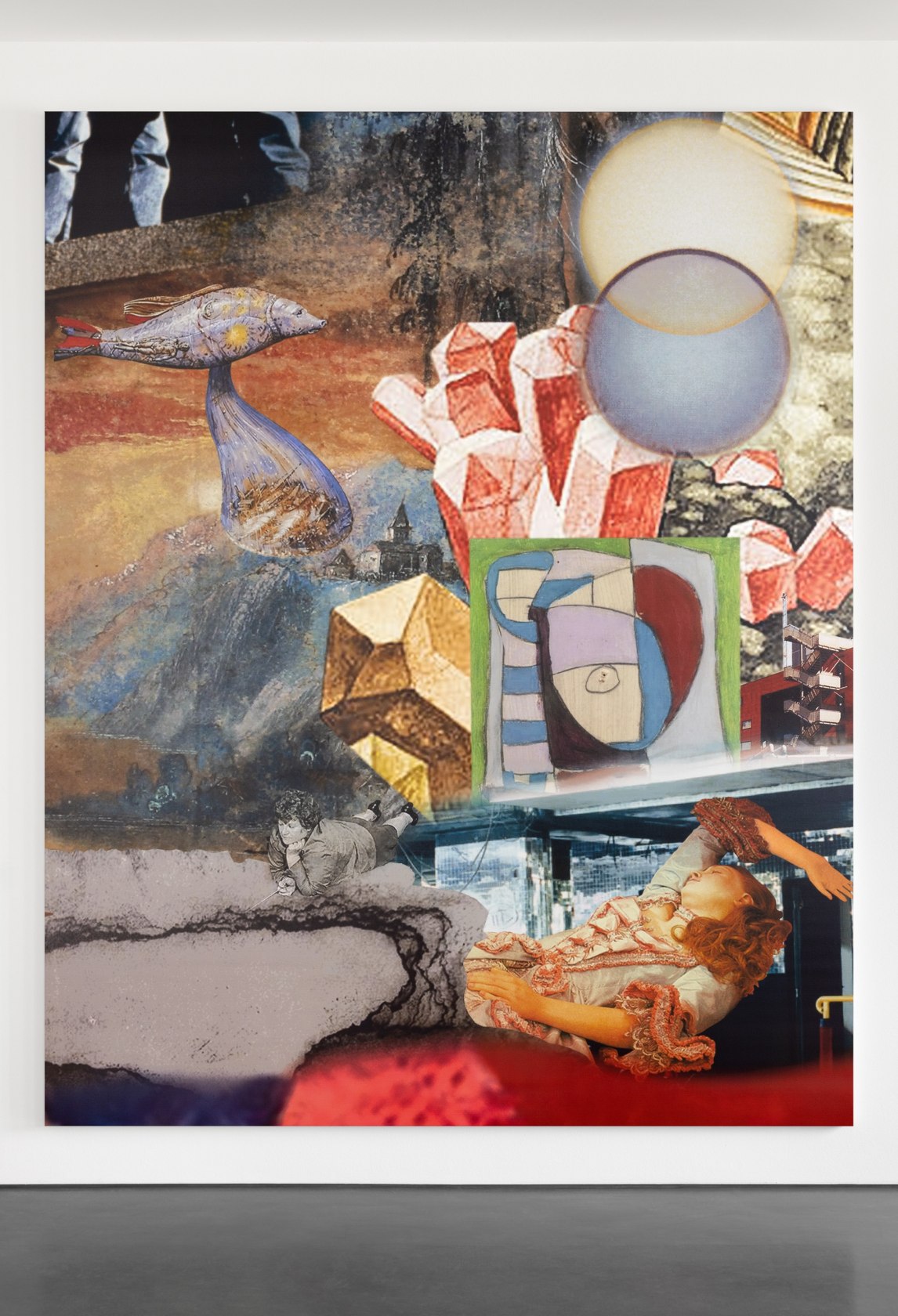 Dominique Gonzalez-Foerster, Panoramism and the Abstract Sector IV, 2022