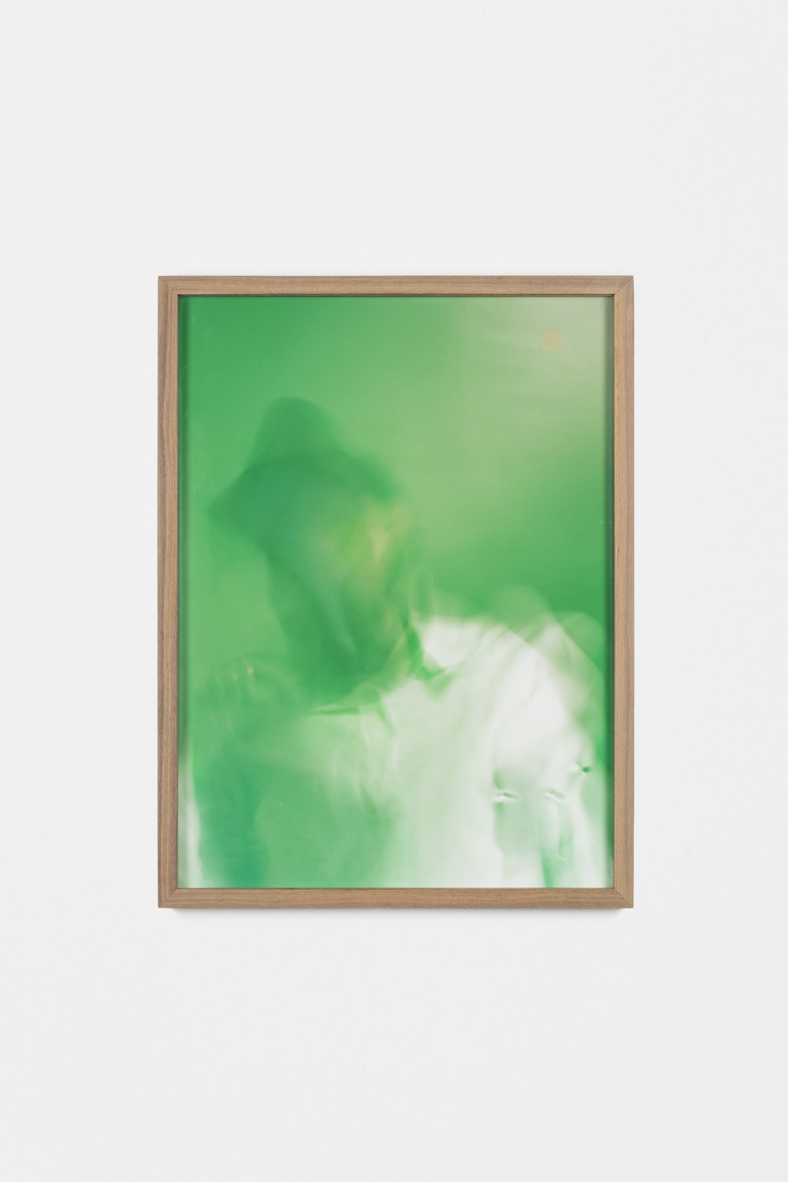 Francesco Gennari, Autoritratto su Menta (con Camicia Bianca) / Self-portrait on Mint Syrup (with white shirt), 2011