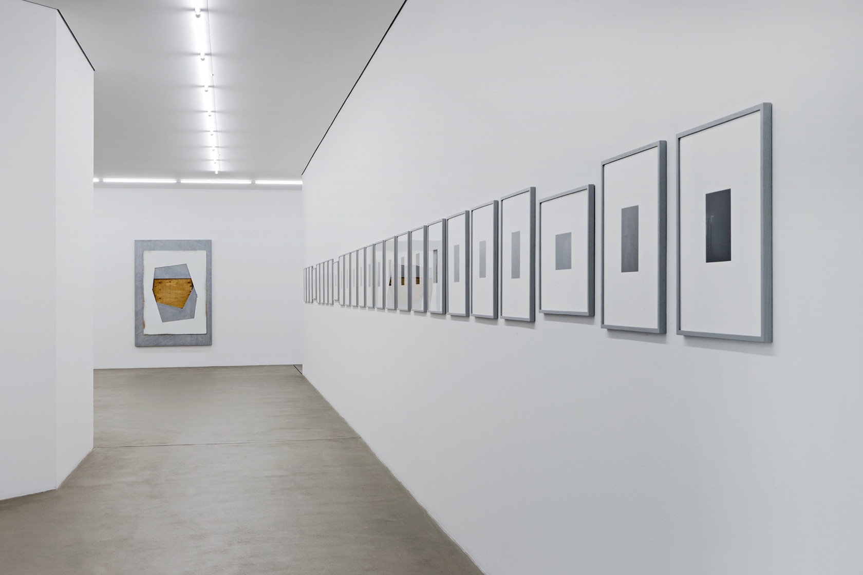 Exhibition view, Martin Boyce, Museum für Gegenwartskunst, 2015 © Museum für Gegenwartskunst, Gina Folly
