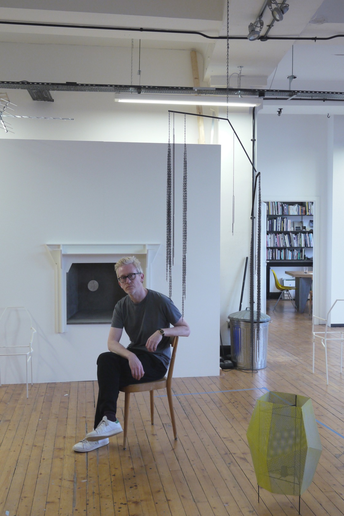 Portrait of Martin Boyce, When Now is Night, Rhode Island School of Design Museum, 2015