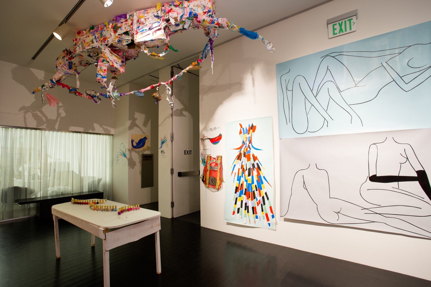 Exhibition view, Ladies and Gentlemen, Meet the Dramatics, Museum of Contemporary Art, Denver, 2016 © MCA Denver