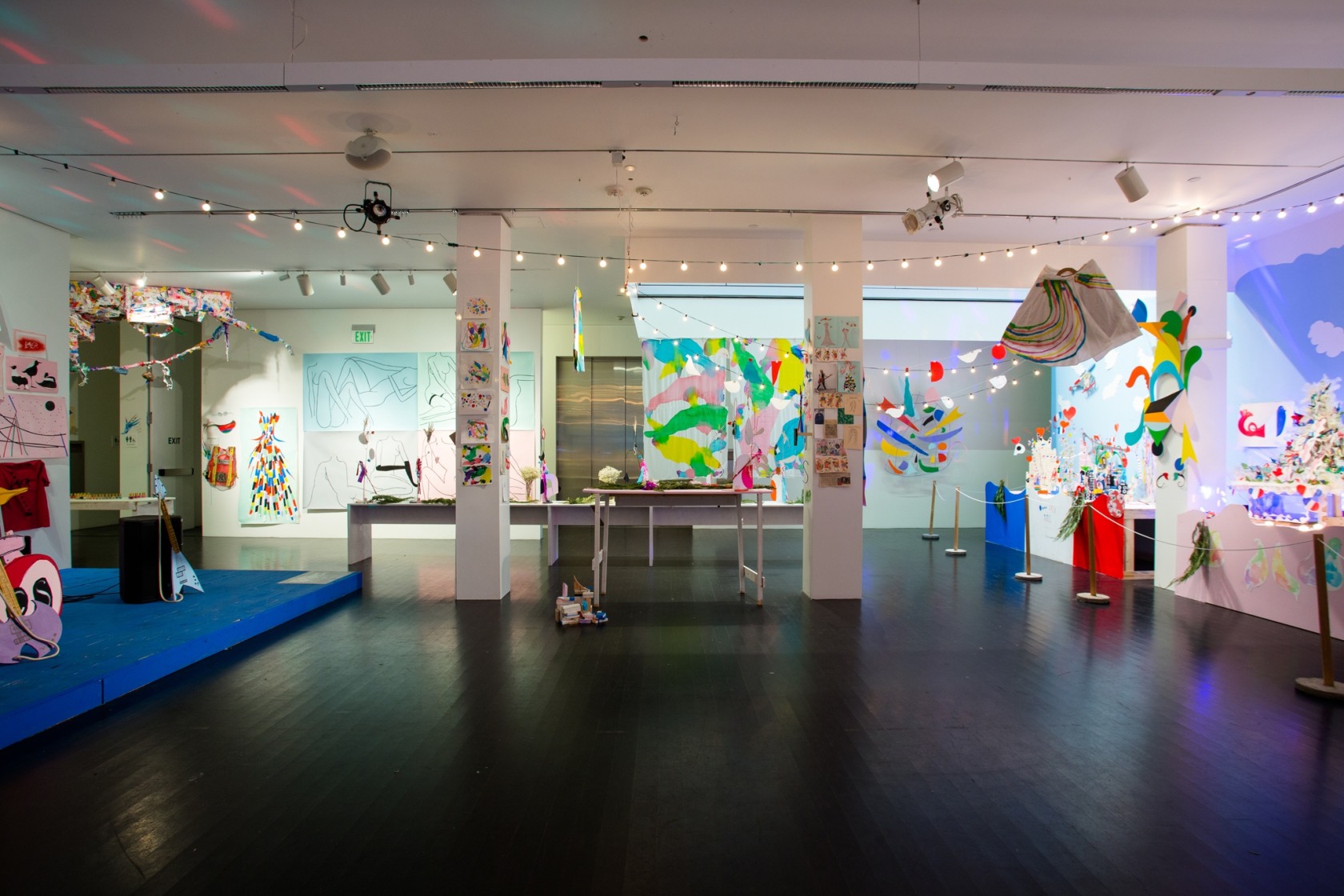 Exhibition view, Ladies and Gentlemen, Meet the Dramatics, Museum of Contemporary Art, Denver, 2016 © MCA Denver