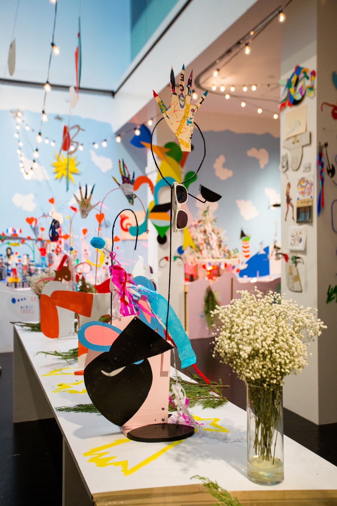 Exhibition view, Ladies and Gentlemen, Meet the Dramatics, Museum of Contemporary Art, Denver, 2016 © MCA Denver