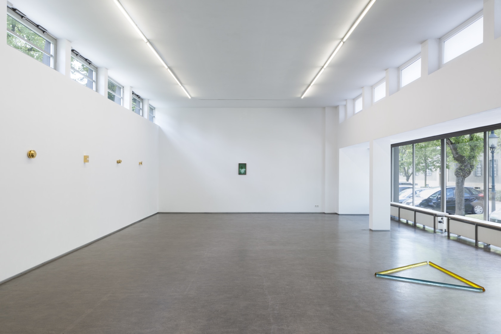 Sette Enigmi per il mio Loden / Seven Enigmas for my Loden Coat, 2006 (left) Gold-plated brass with nickel base,...