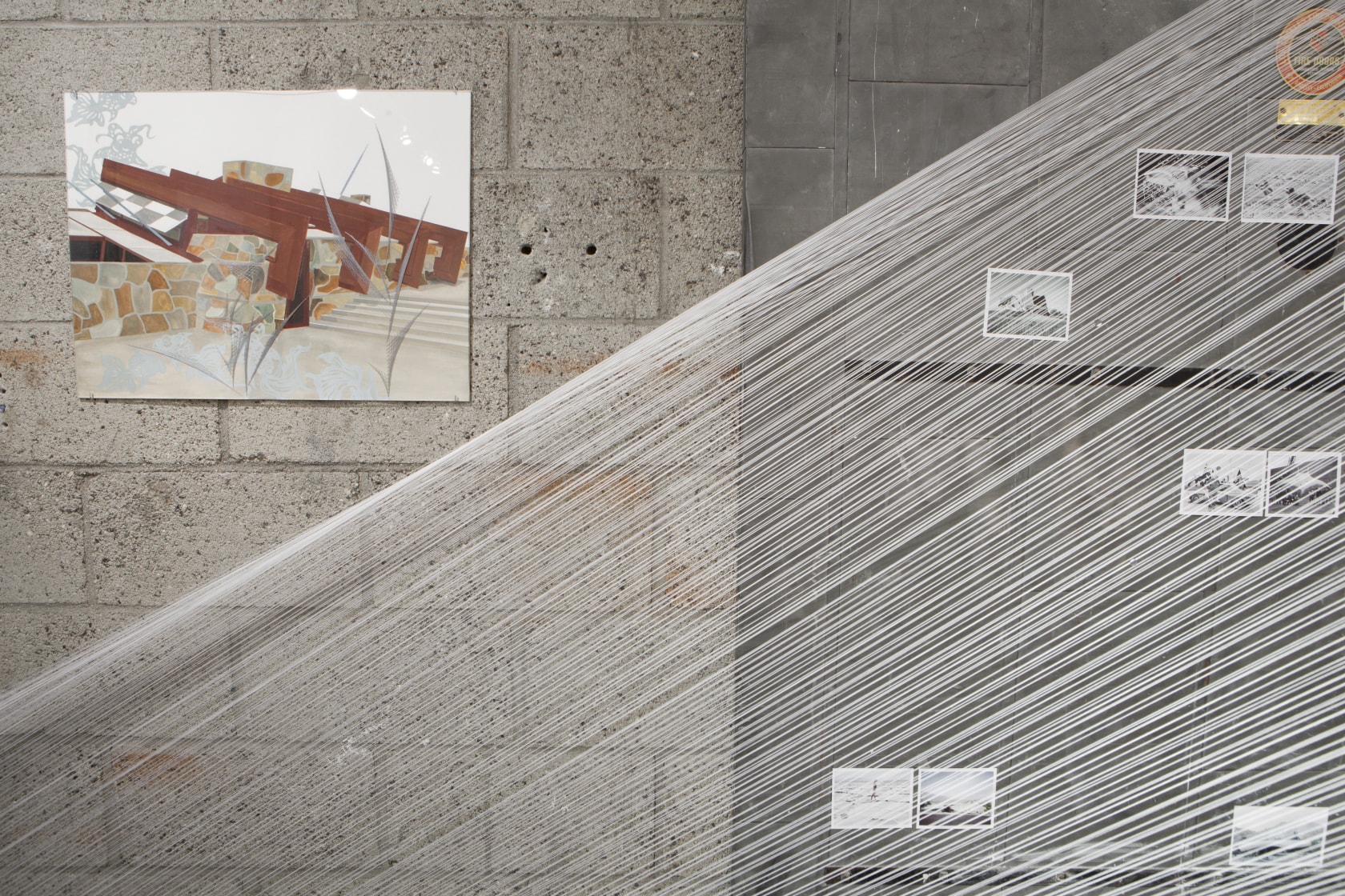 Exhibition view, Vermilion Sands and Other Stories from the Neon West, Santa Monica Museum of Art, 2012 © Monica Orozco