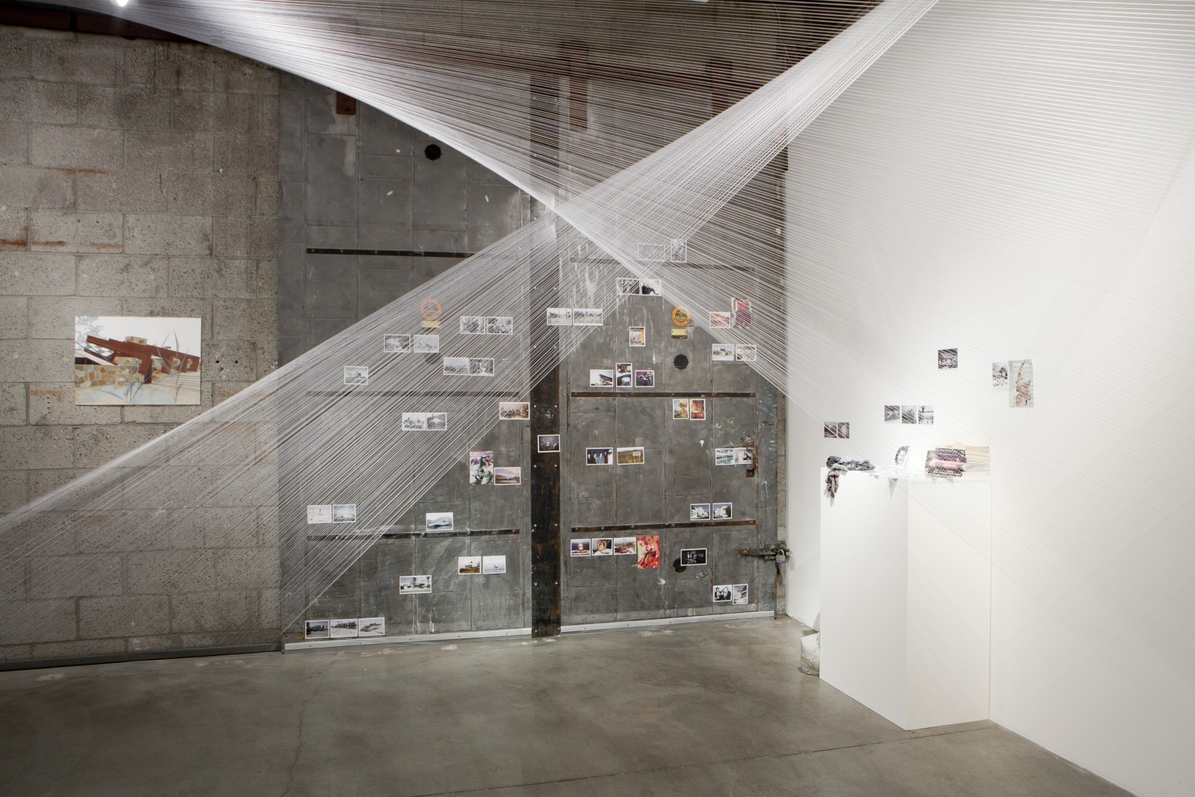 Exhibition view, Vermilion Sands and Other Stories from the Neon West, Santa Monica Museum of Art, 2012 © Monica Orozco