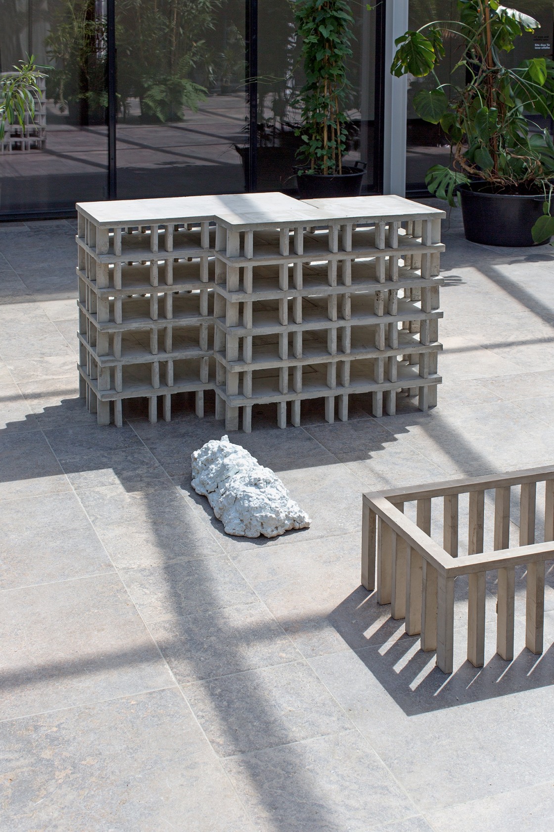 Exhibition view, Kontrastbedürfnis, Ernst Balach Haus, Hamburg, 2014