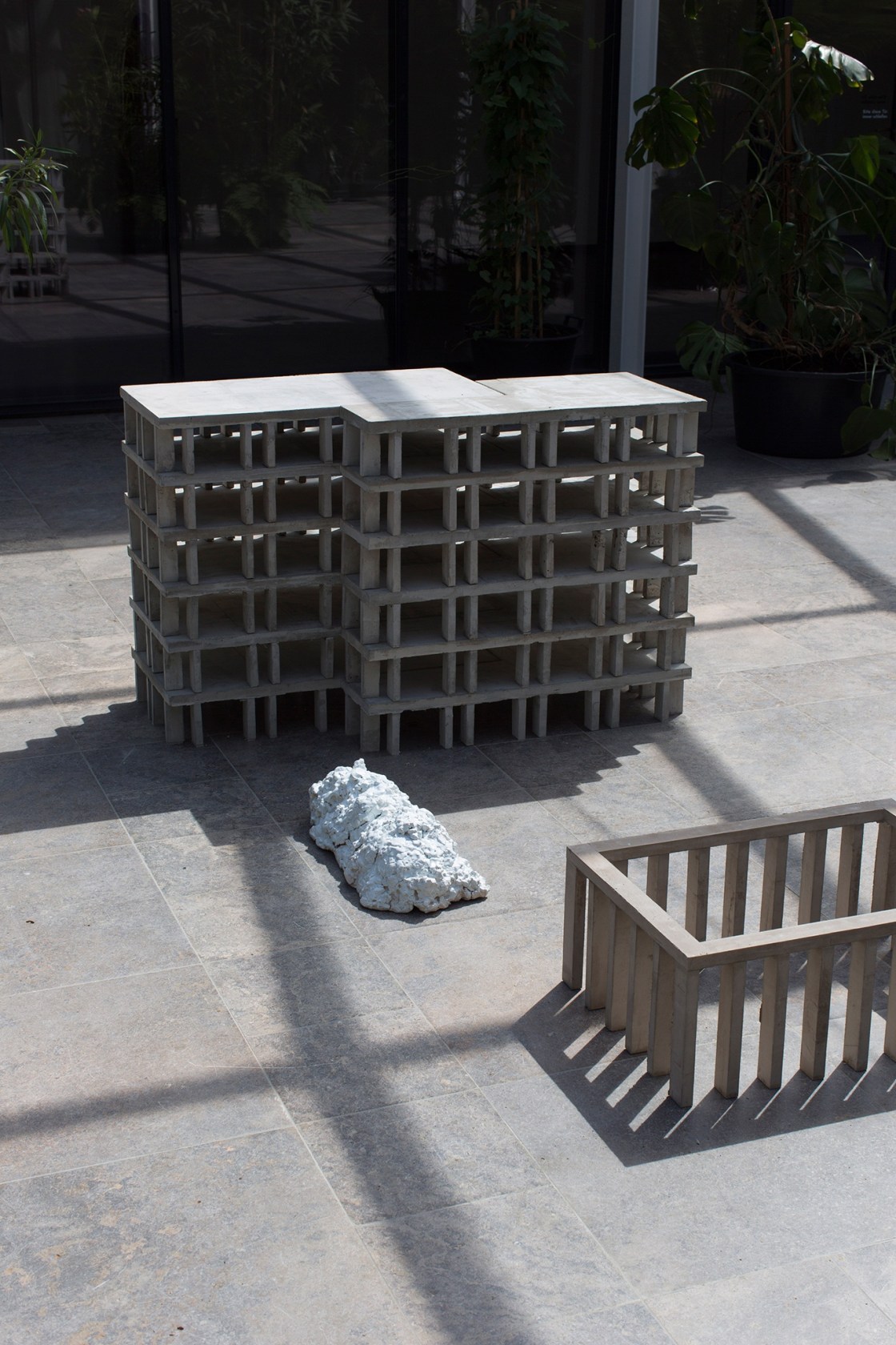 Exhibition view, Kontrastbedürfnis, Ernst Balach Haus, Hamburg, 2014