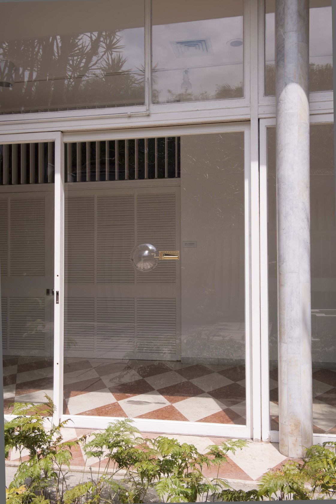 No Window No Cry (Olavo Redig de Campos, Instituto Moreira Salles, Rio de Janeiro), 2016, music box, glass, wooden window-frame...