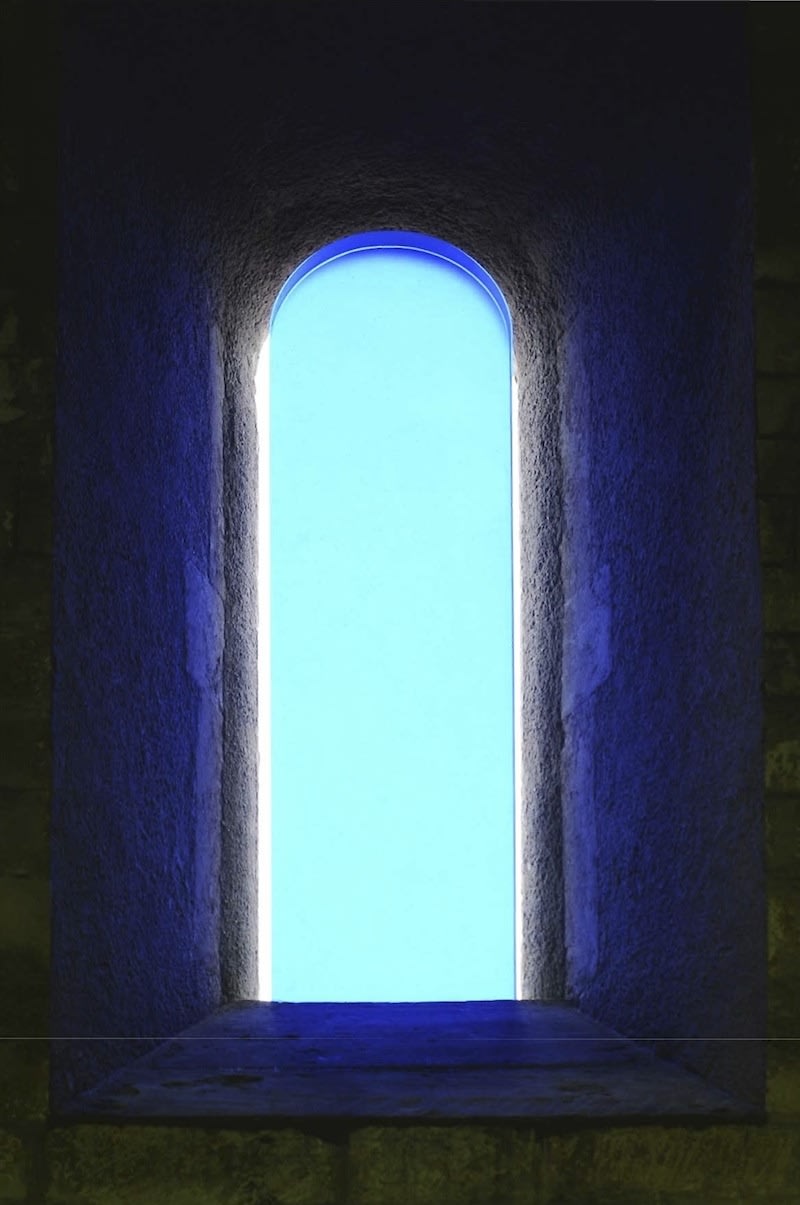 Exhibition view Ann Veronica Janssens, 2013 Chapelle Saint Vincent, Grignan Photo © Isabelle Arthuis