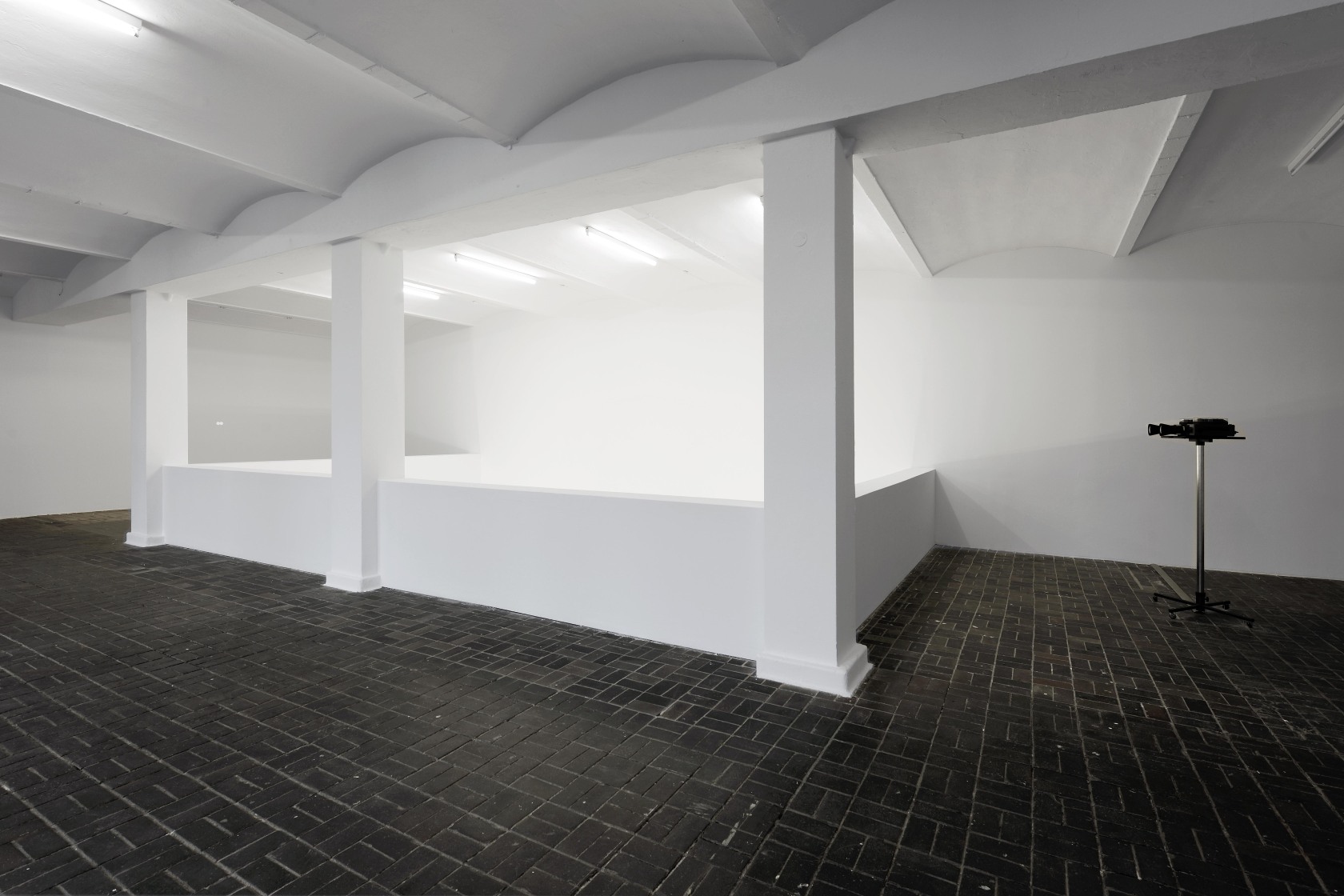 Exhibition views from Show, KW Institute for Contemporary Art, Berlin (August 23 - October 18, 2009) Long Distance Diptych, 1993–2009...