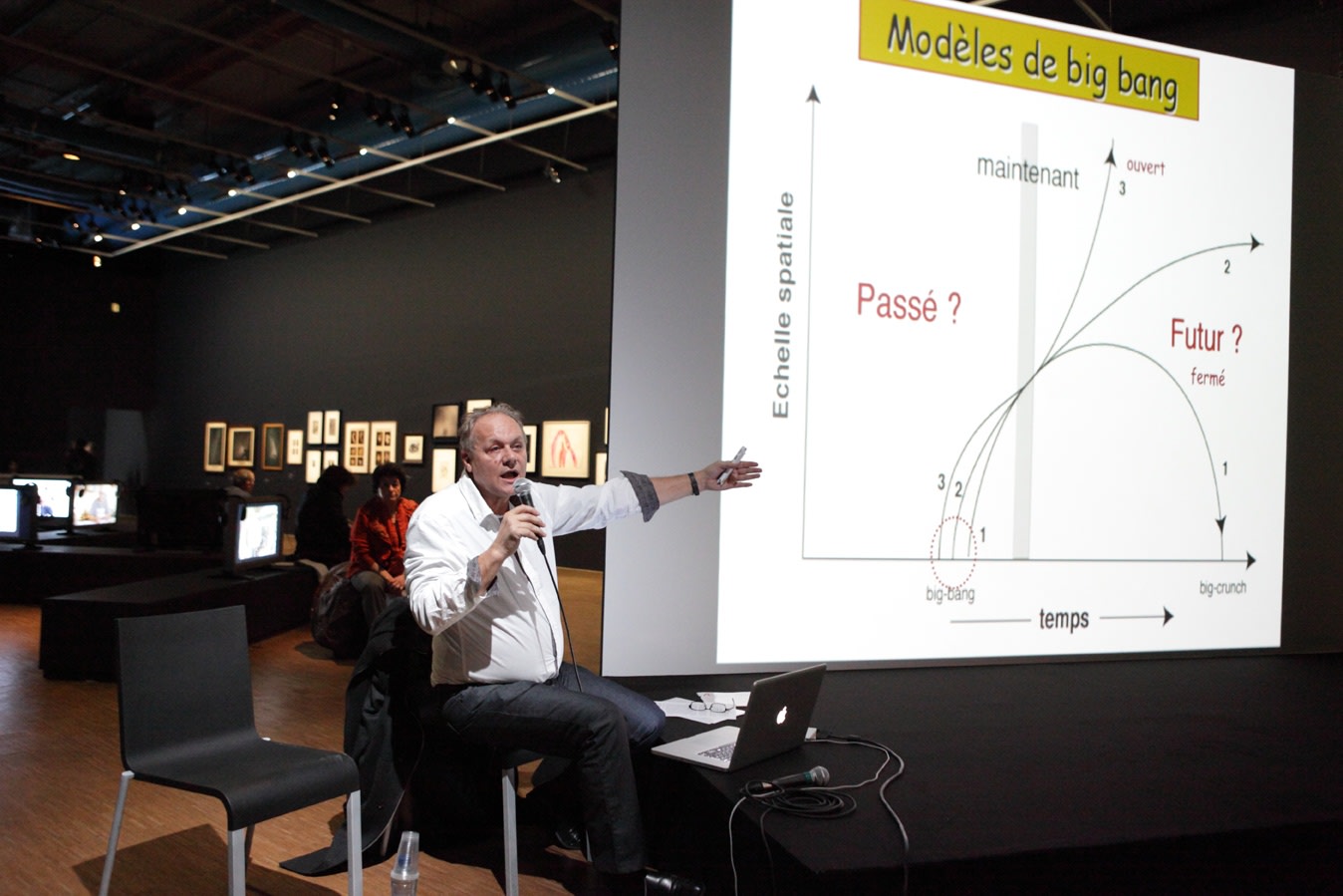 Exhibition view Æther. From Cosmology to Consciousness, 2011 Nouveau Festival, Centre Pompidou, Paris Photo © Centre Pompidou / Georges Meguerditchian...