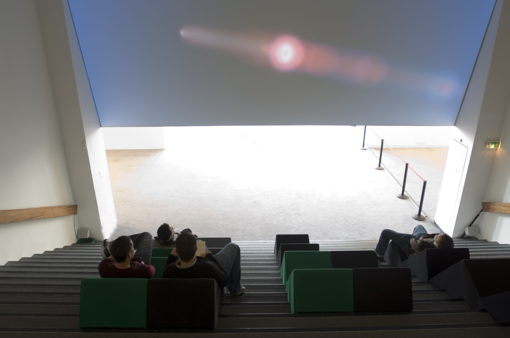 Solarium, 2007 with Nicolas Ghesquière Camera Lucida Productions Film, format 2.35, 9 min. Chairs, wood & lycra Entering Expodrome, Solarium...