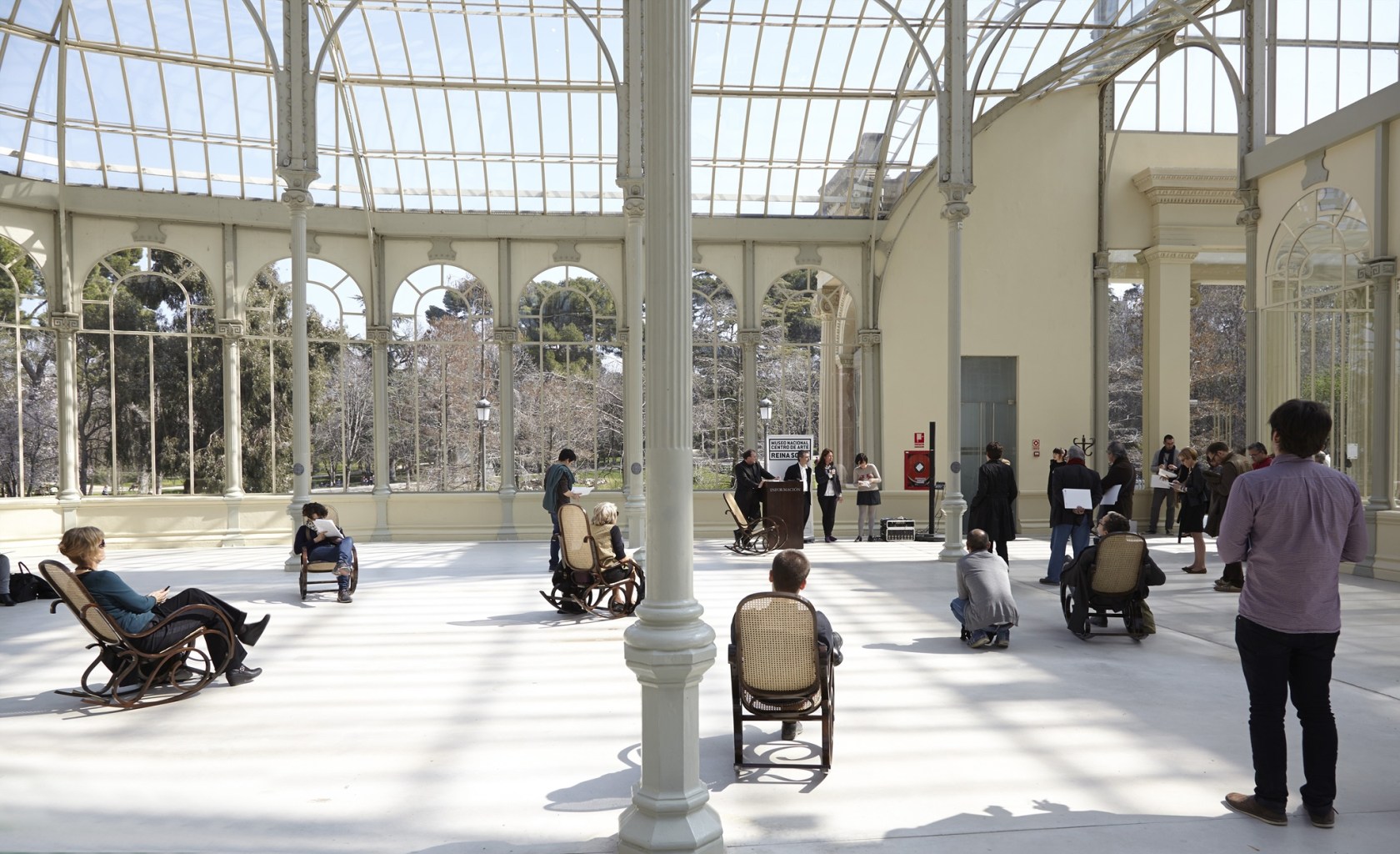 Exhibition view Splendide Hotel, 2014 Palacio de Cristal, Parque del Retiro Museo Nacional Centro de Arte Reina Sof&iacute;a, Madrid Photo...