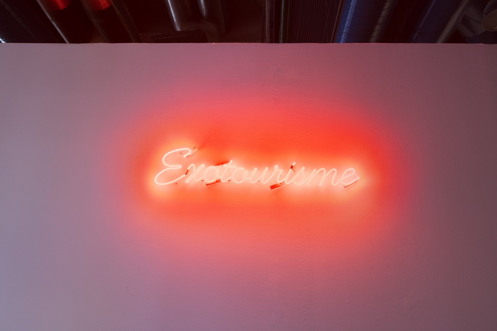 Exotourisme, 2002/2013 Neon The project Exotourisme addresses complex transient experiences such as an ambience of a city space, an exotic...