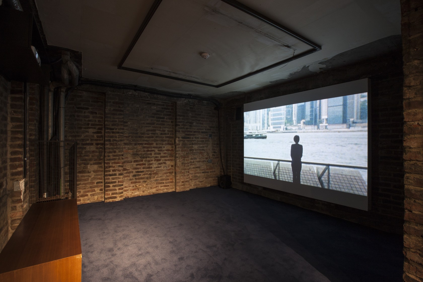 Exhibition view Where Text is Broken by a Building..., 2016–17 Arario Museum, Seoul