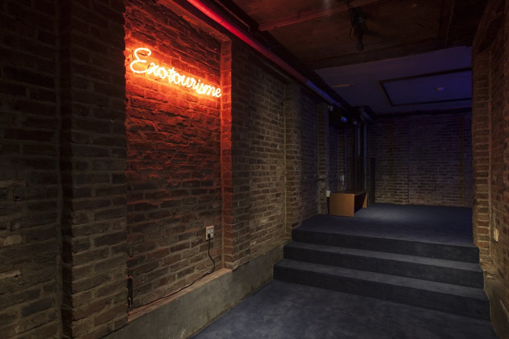 Exhibition view Where Text is Broken by a Building..., 2016–17 Arario Museum, Seoul