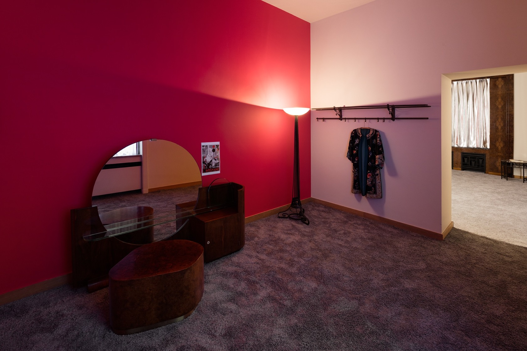 Chambre (L’inhumaine), 2016 Site-specific installation