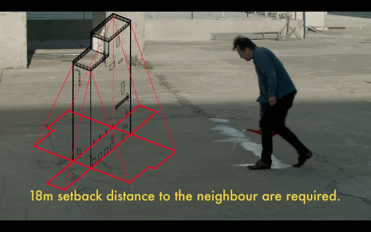 Legislating Architecture, 2016 Film Duration 00:30 Image © Christopher Roth and Arno Brandlhuber